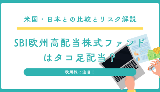 SBI欧州高配当株式ファンドはタコ足配当？米国・日本との比較とリスク解説